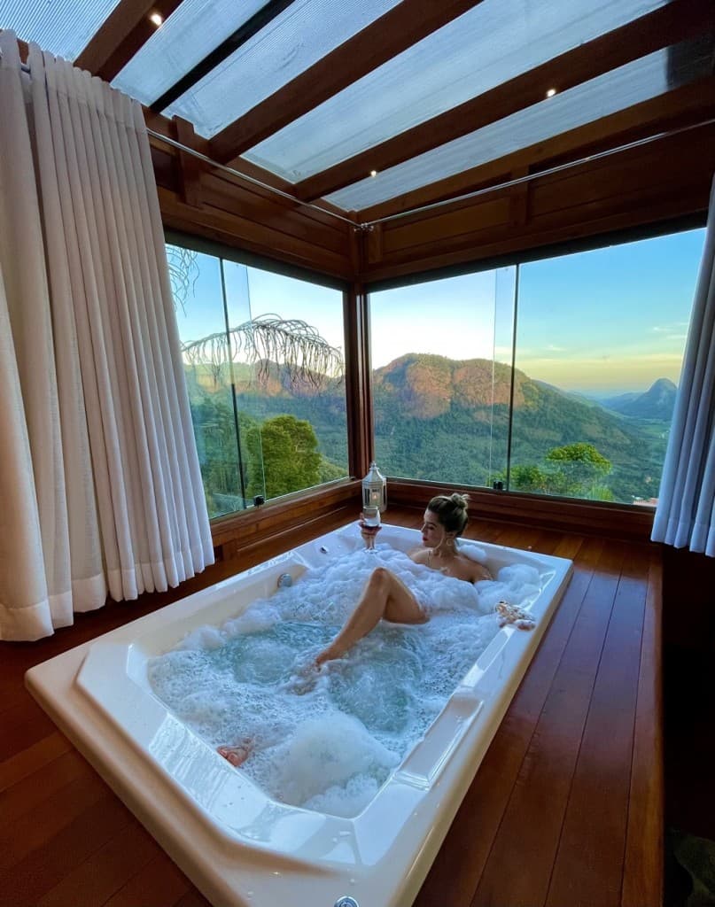 Interior da Cabana Lua